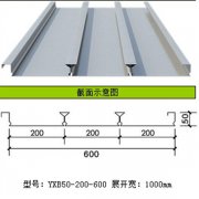 YXB52-200-600型楼承板